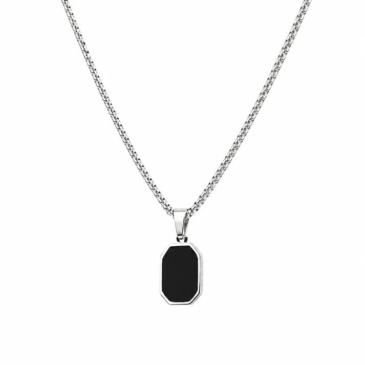 Classic Black Stone Pendant