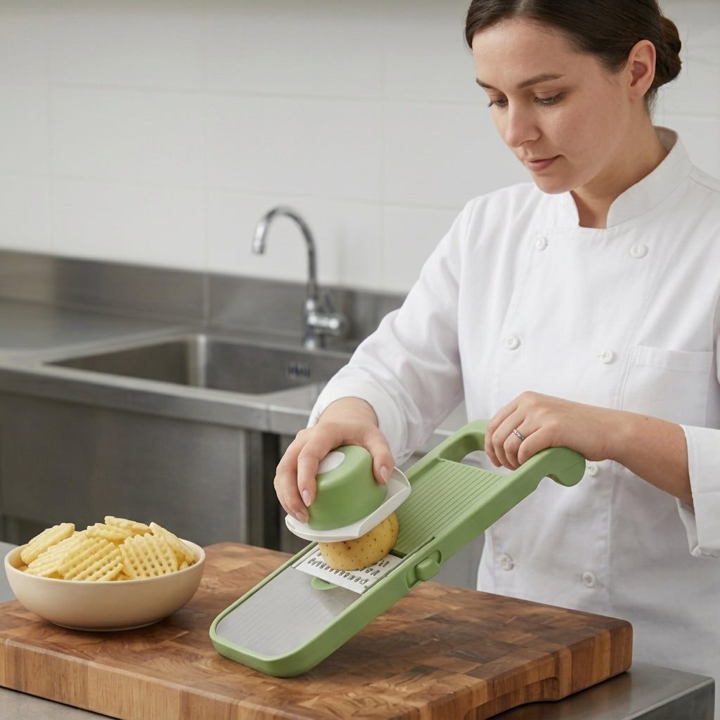 5-in-1 Mandoline Slicer & Multi-Cutter System