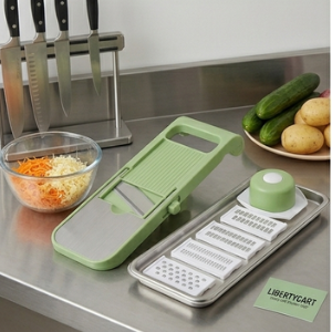 5-in-1 Mandoline Slicer & Multi-Cutter System